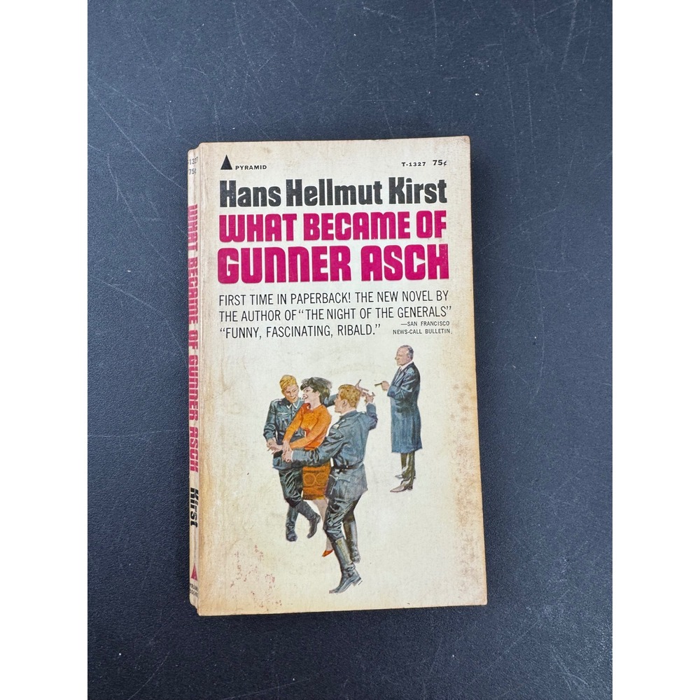 Vintage 1966 What Became of Gunner Asch Hans Hellmut Kirst Pyramid Paperback‎
